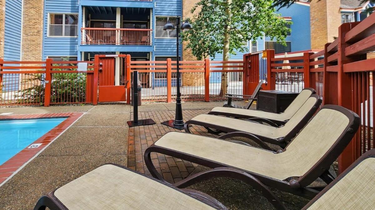 Cozy Studio With Shared Pool -3 Min To Ski Lift Breckenridge Exteriör bild