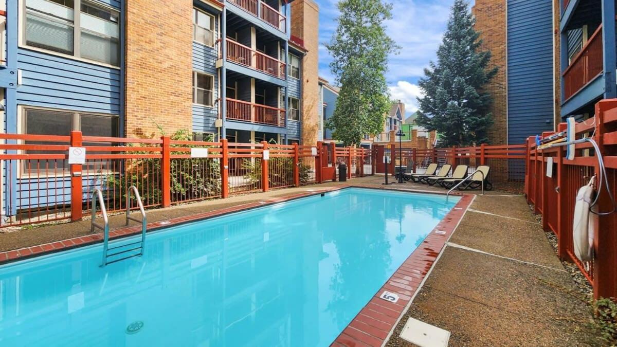 Cozy Studio With Shared Pool -3 Min To Ski Lift Breckenridge Exteriör bild